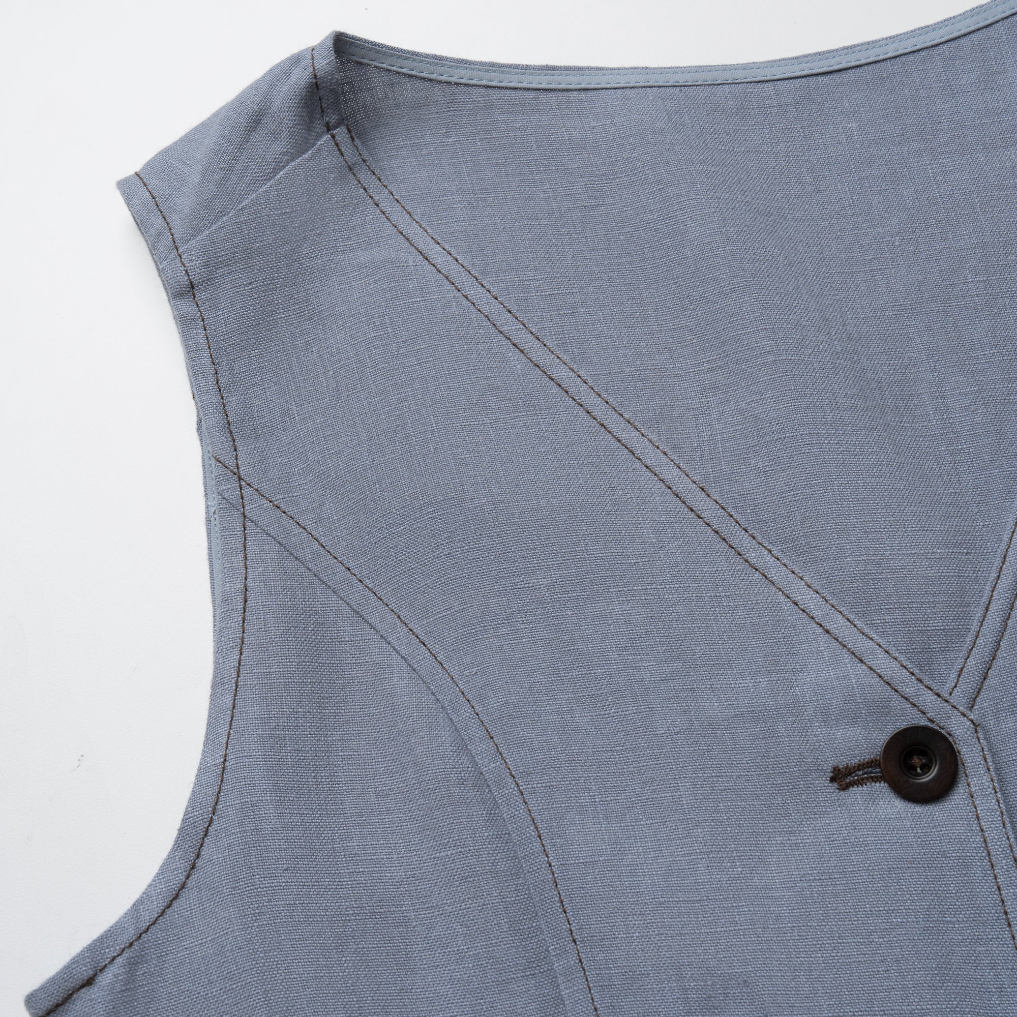 Élan Linen Belted Dress