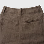 Brown pants with a plain background