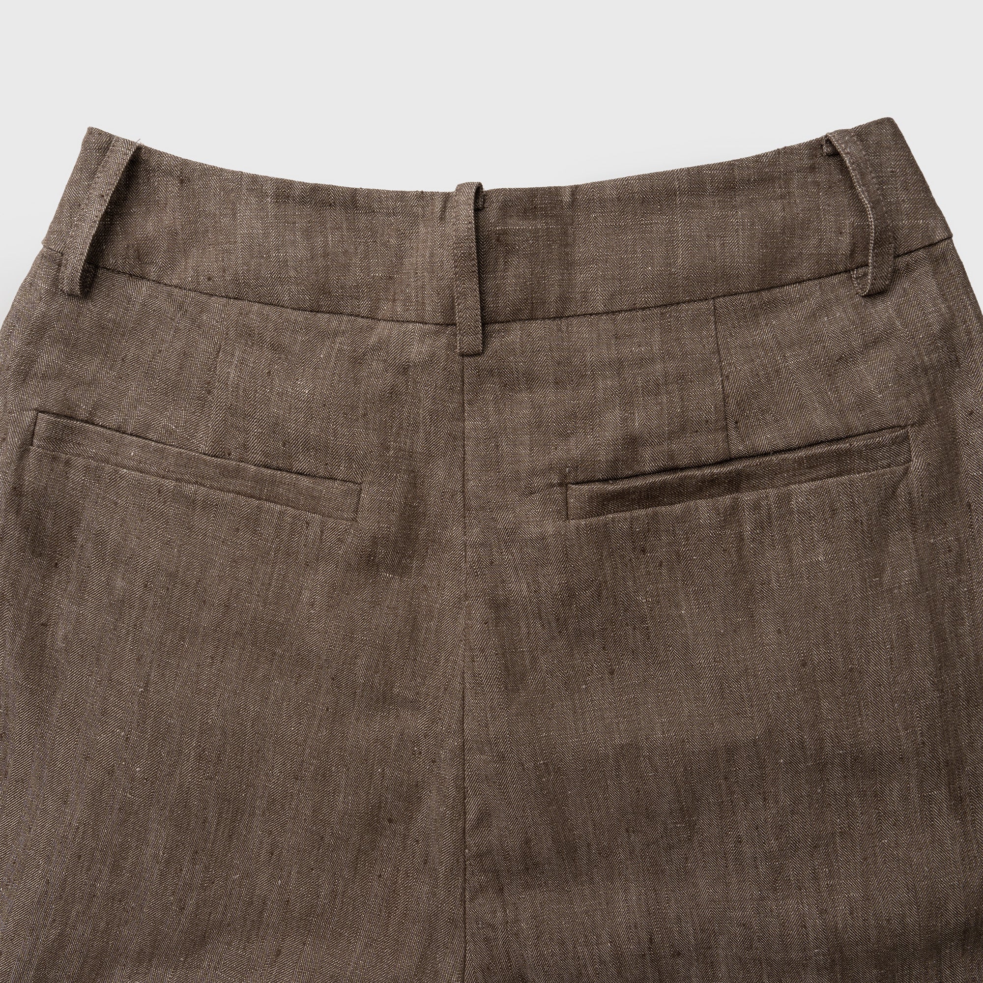 Brown pants with a plain background