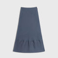 Luna Drape Lyocell Flare Skirt