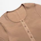 The Maven Heavy Rib Henley Tee