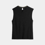 The Astra Wool-Silk Knit Beaded Top