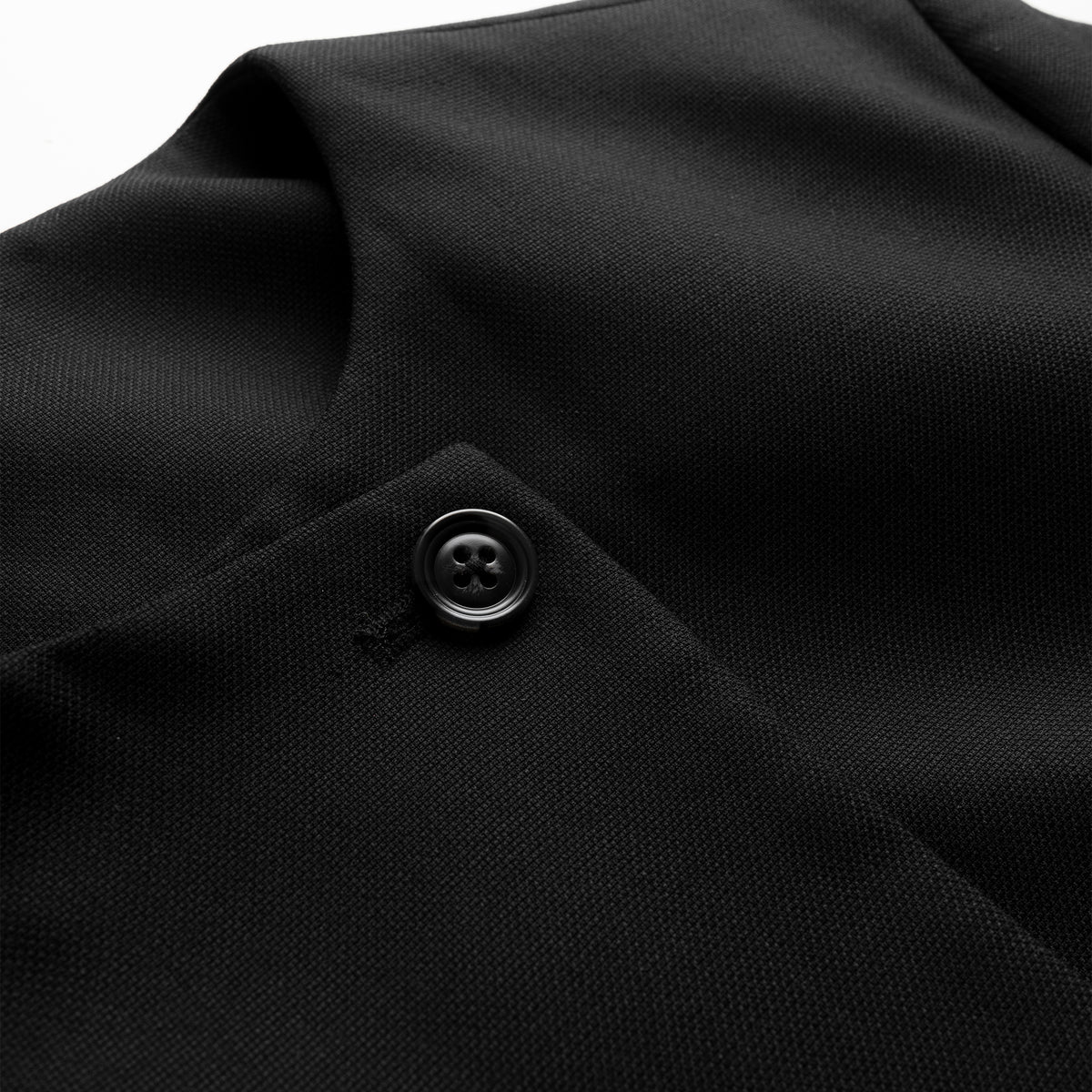 The Atelier Collarless Wool Jacket