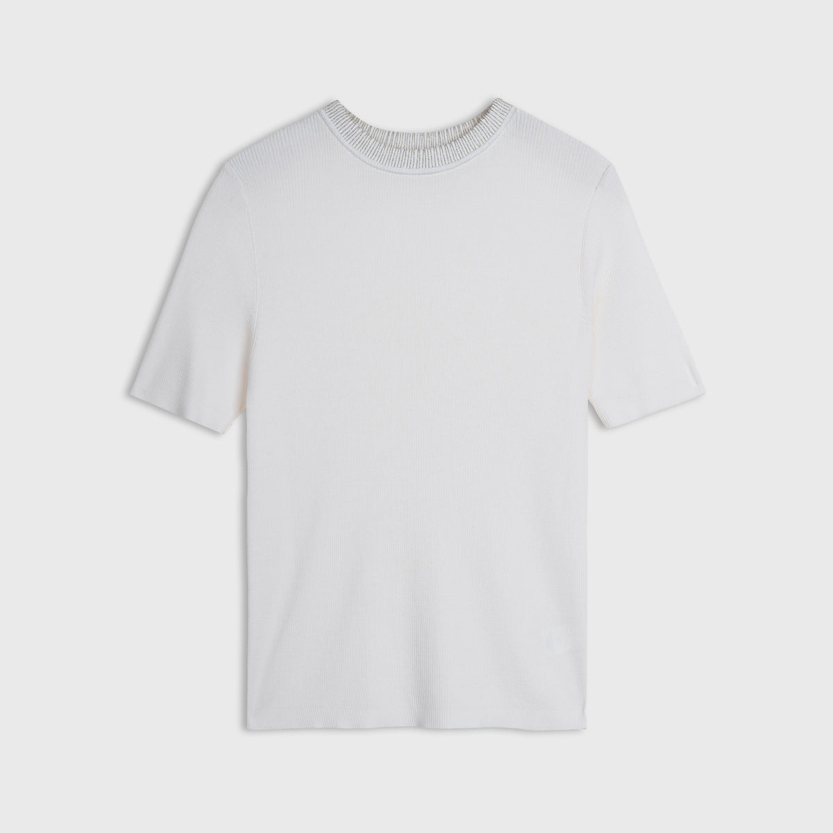 The Nocturne Wool–Silk Knit Tee
