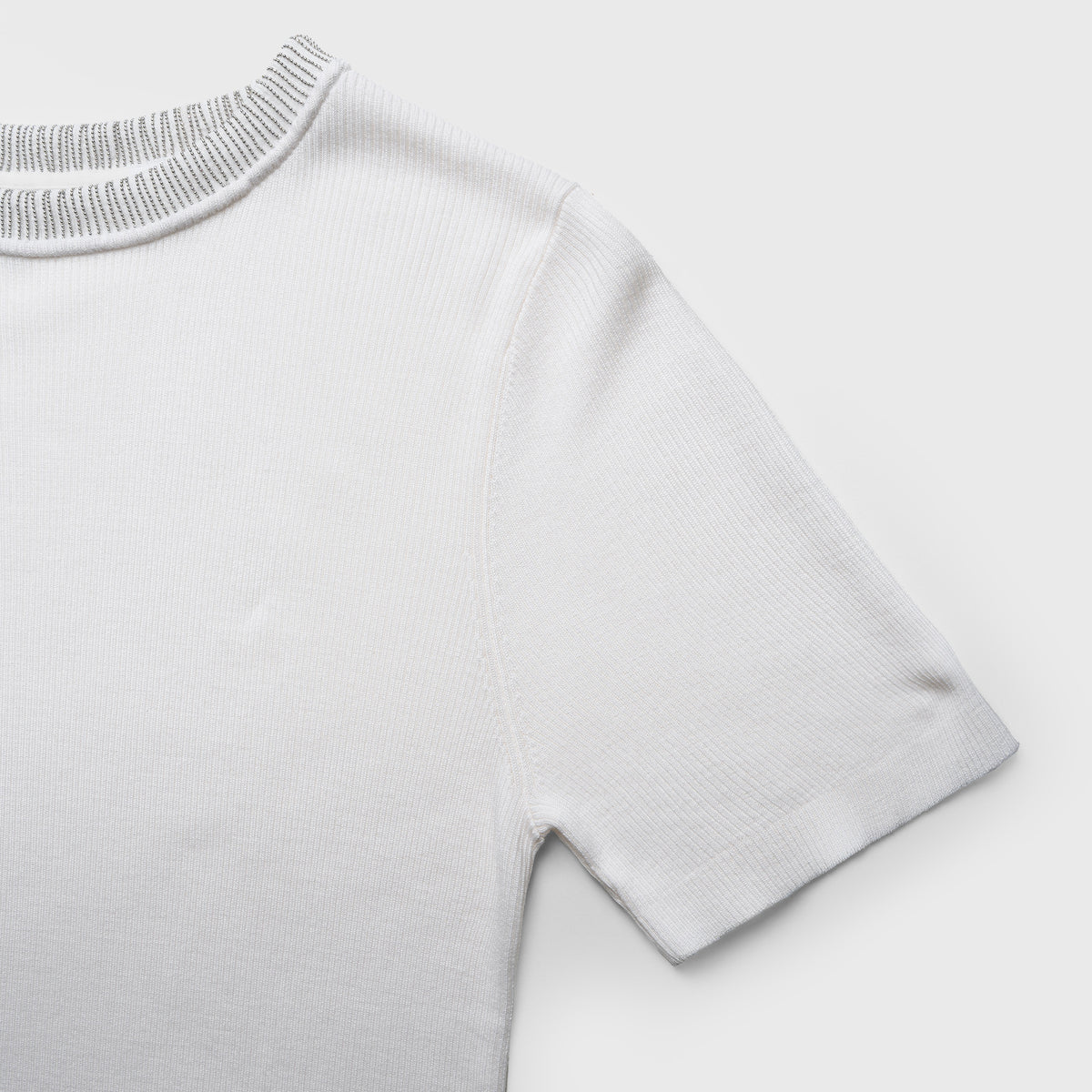 The Nocturne Wool–Silk Knit Tee