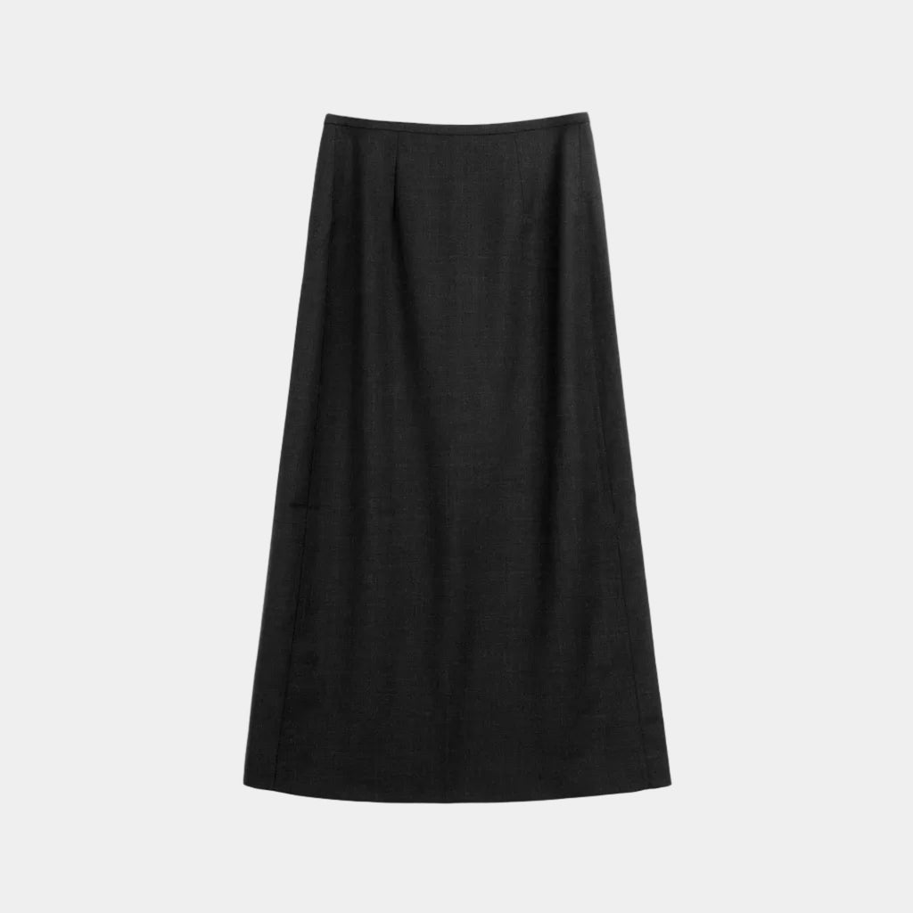 Black skirt on a white background