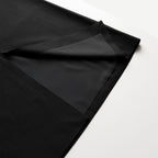 Black wool skirt white background