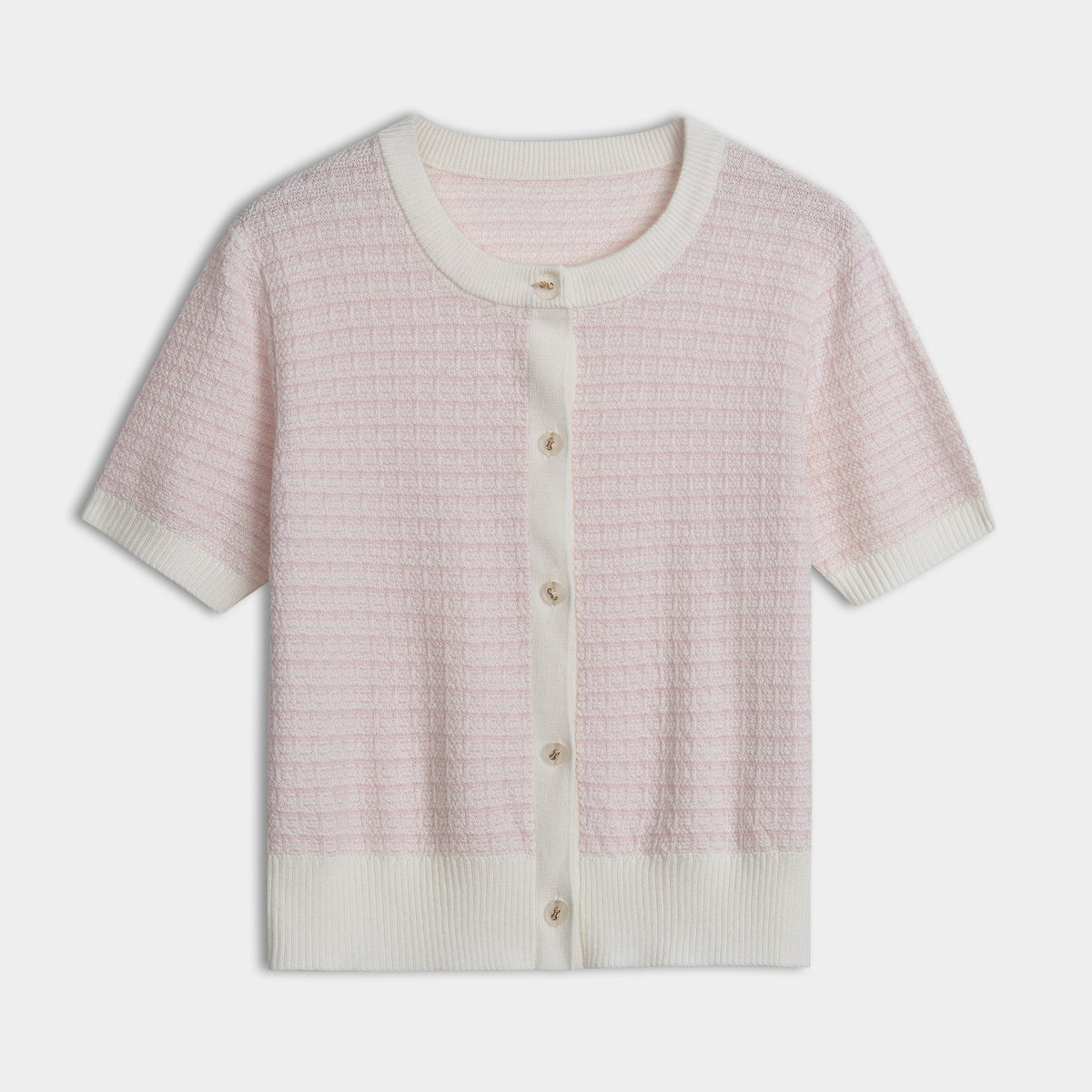 The Rosé Knit Cardigan