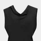 The Selene Acetate Drape Tie-Top