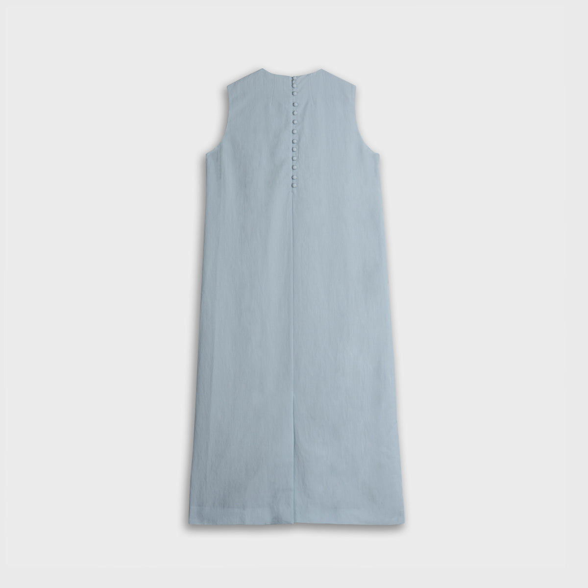 The Serene Button-Back Lyocell Shift Dress