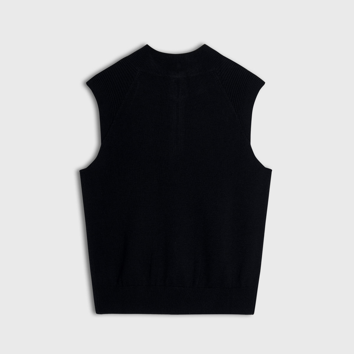 The Zip-Neck Knit Vest