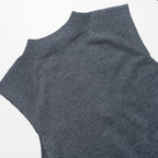 The Zip-Neck Knit Vest