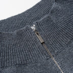 The Zip-Neck Knit Vest
