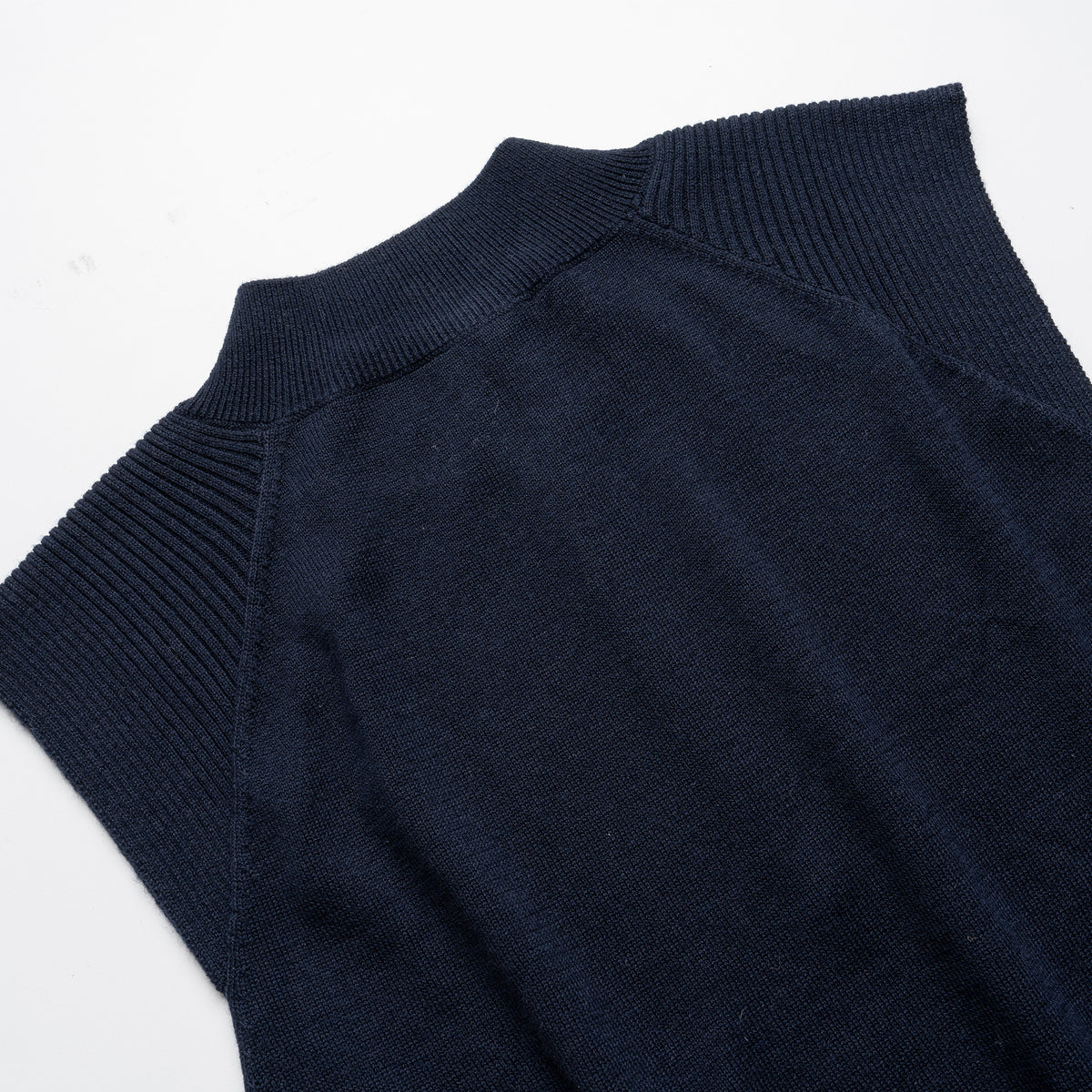 The Zip-Neck Knit Vest