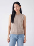 Arde Sleeveless Wool Blend Knit Top