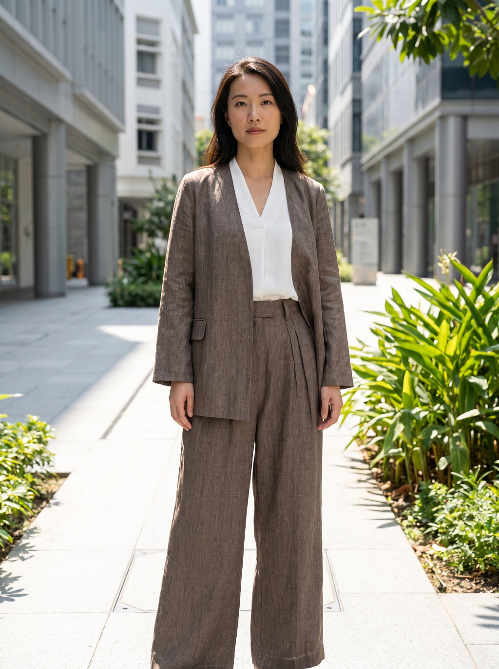Caelis Linen-Hemp Jacket