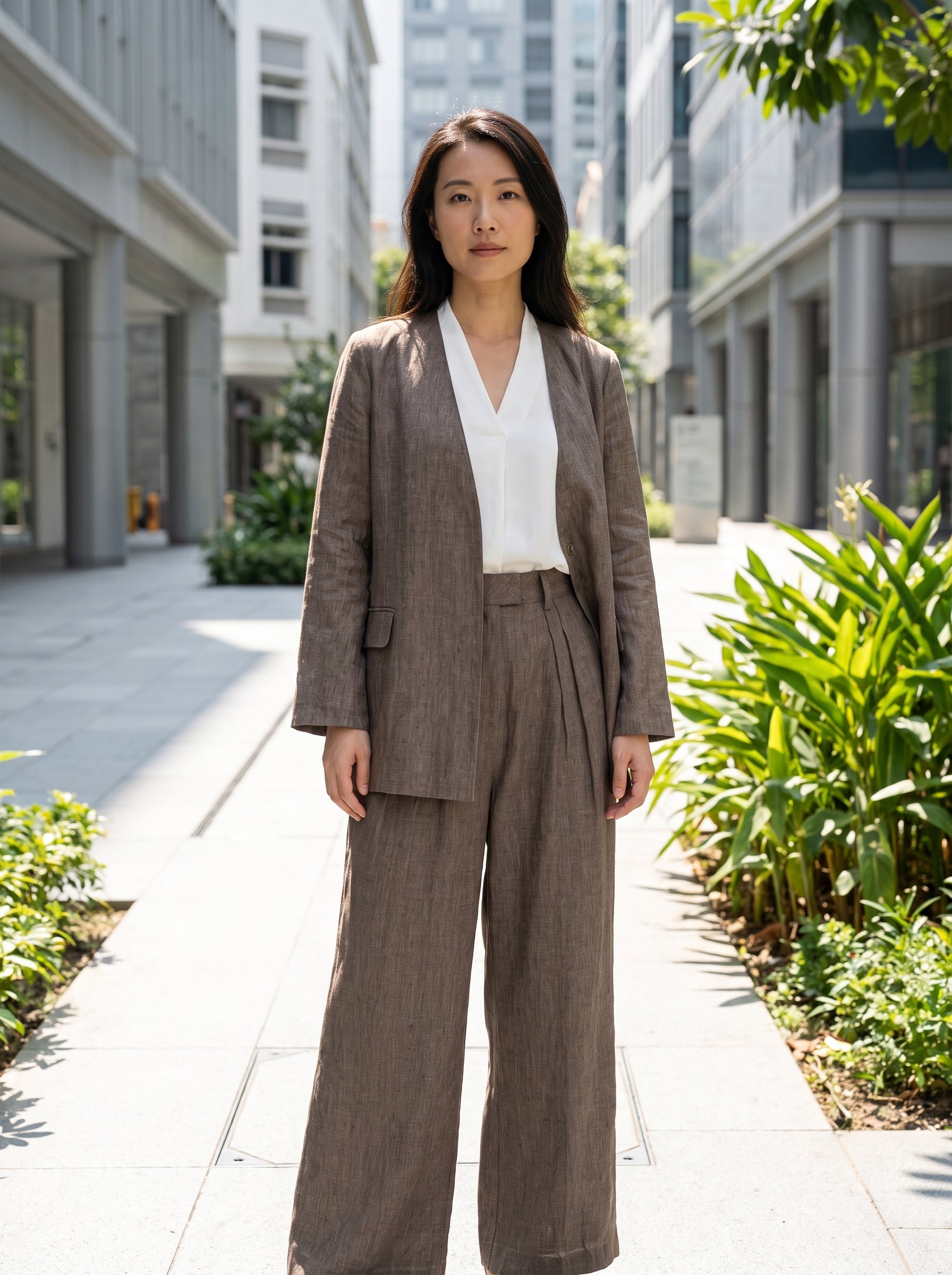 Caelis Linen-Hemp Jacket