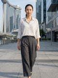 Linea 100% Silk Stripe Shirt
