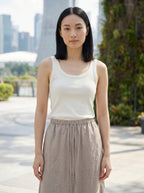 Épure Cotton Ribbed Tank