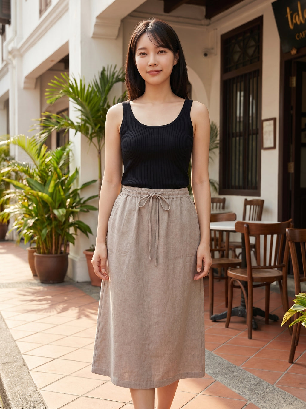 The Solène Hemp Skirt