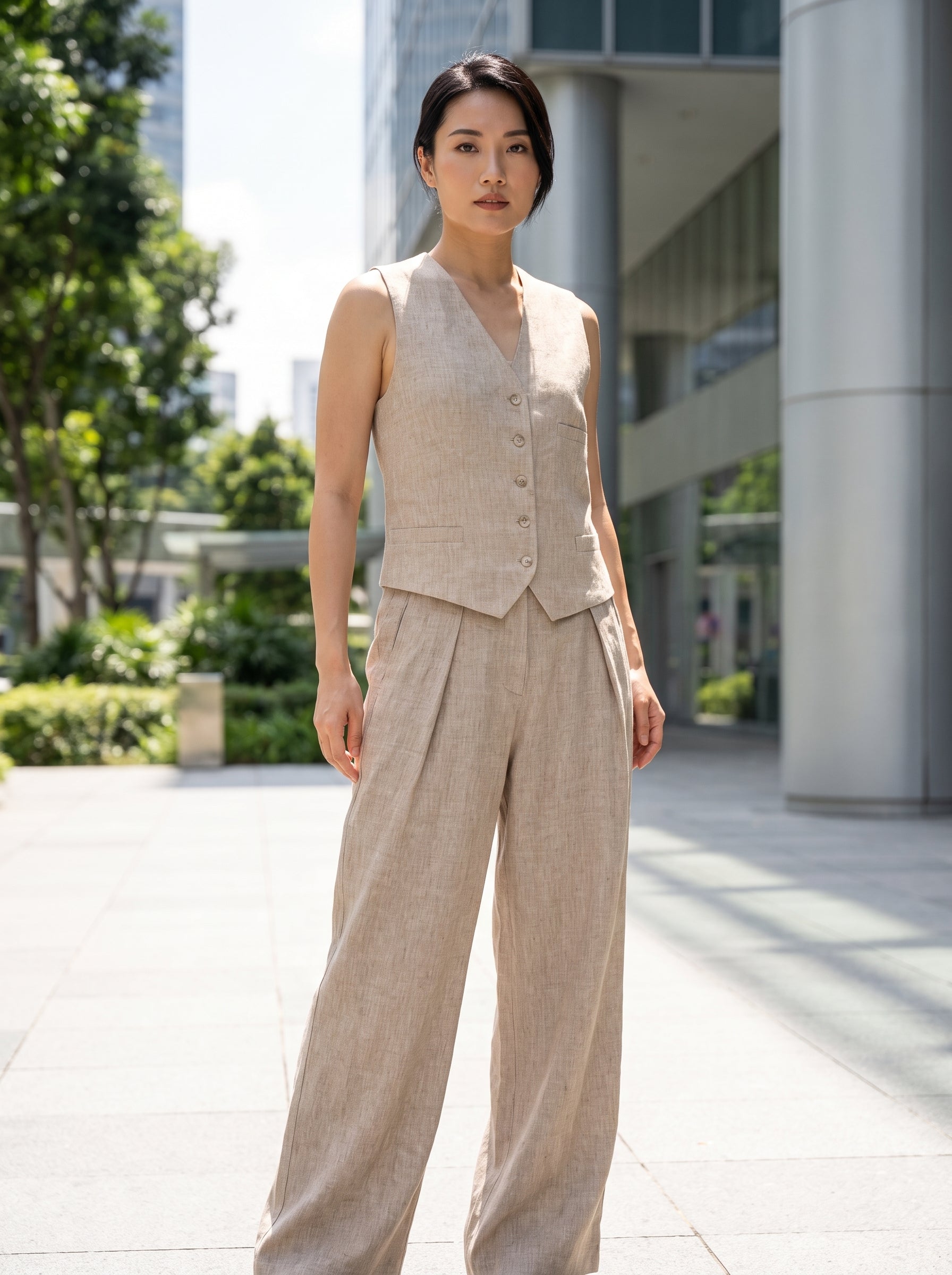 The Aurelia Pleated Trousers