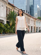 The Serica Wool-Silk Sleeveless Top