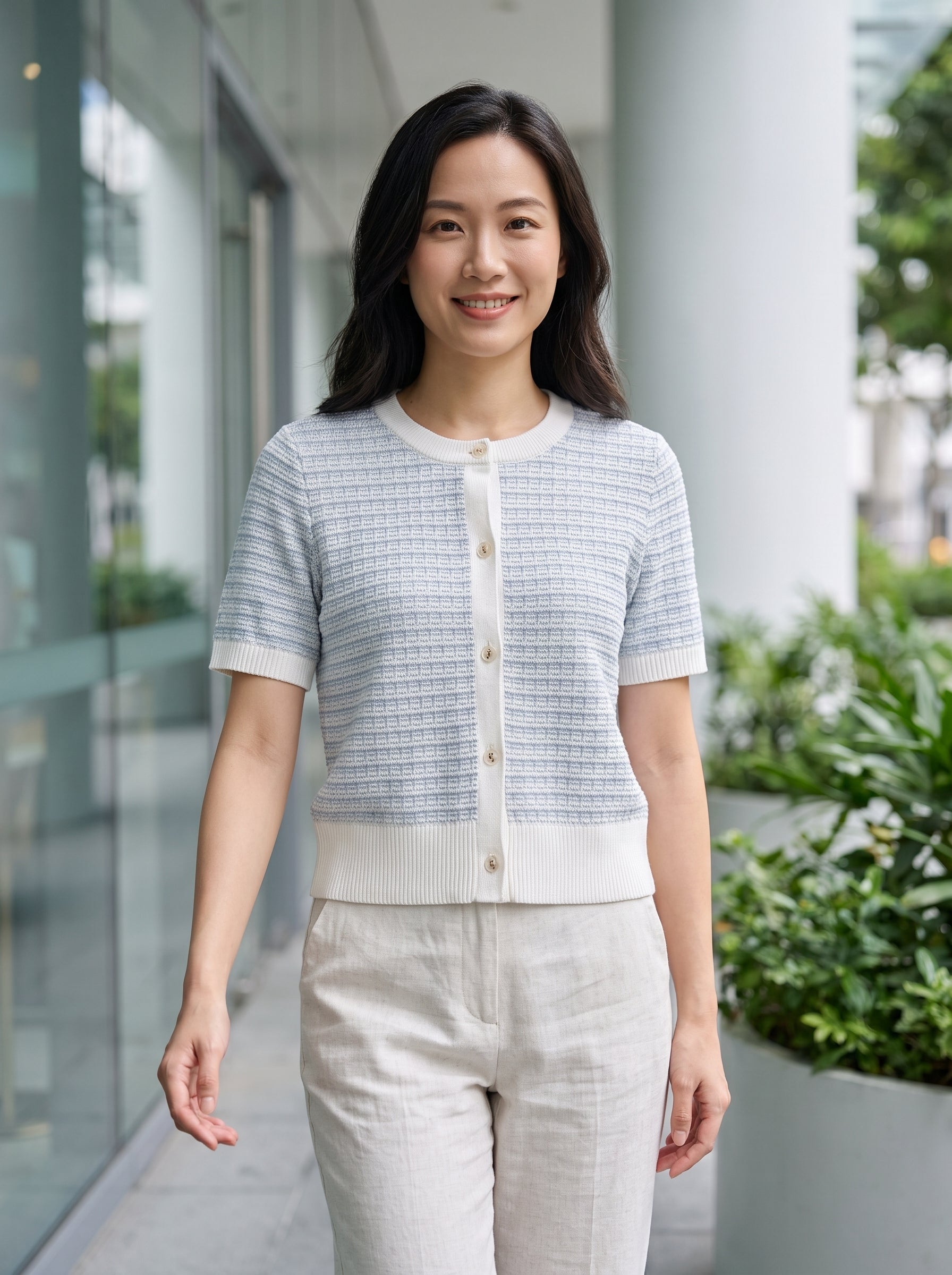 The Rosé Knit Cardigan