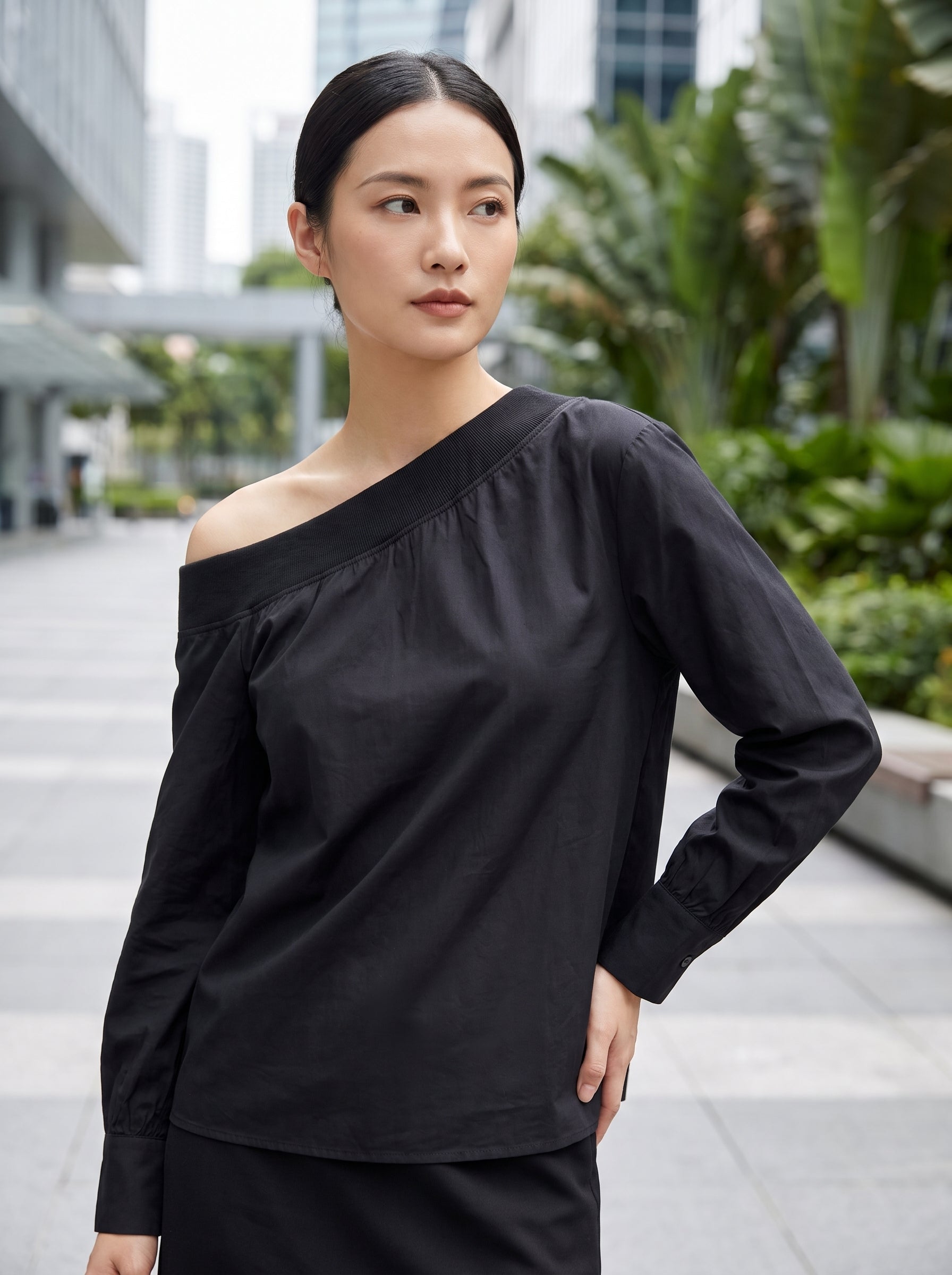 Lumière Off-Shoulder Blouse