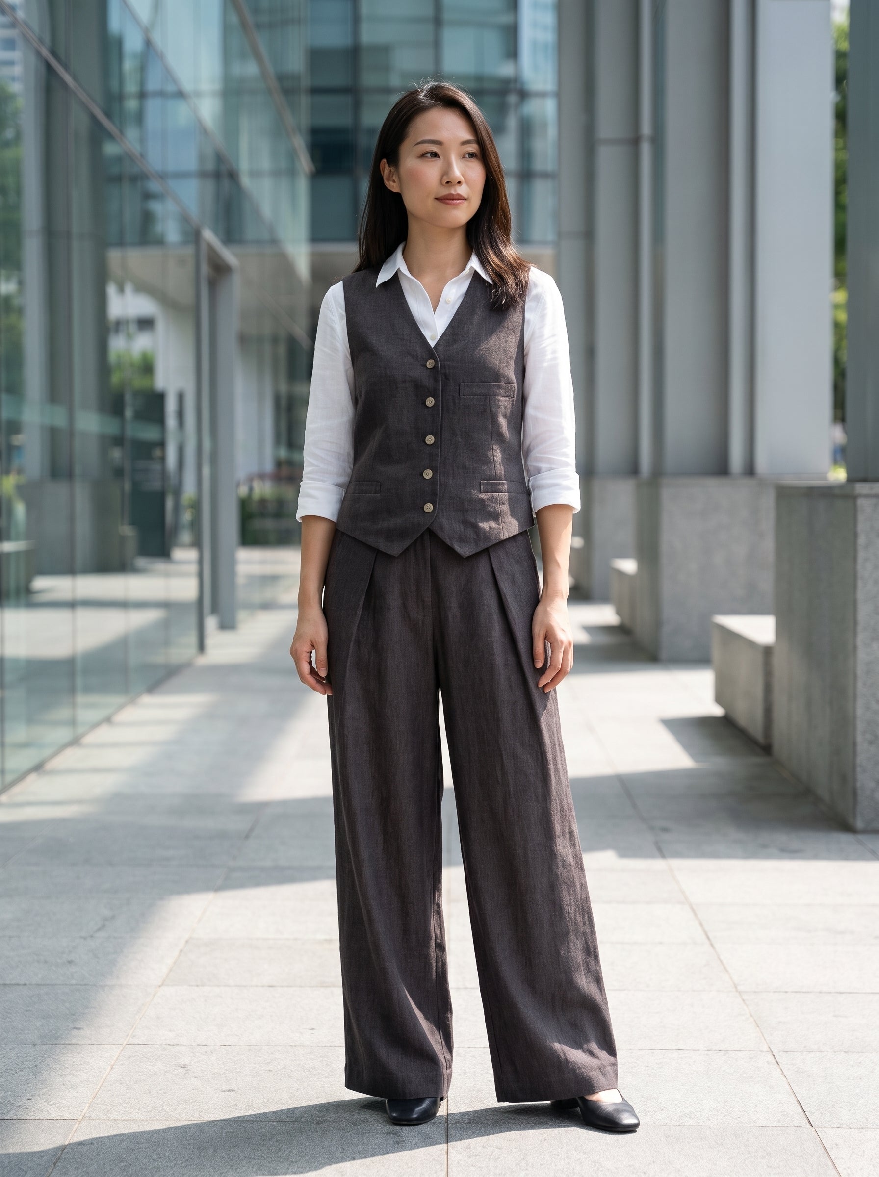The Aurelia Pleated Trousers